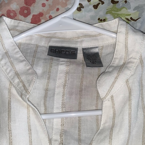 Chico’s Linen Tunic - Picture 3 of 6